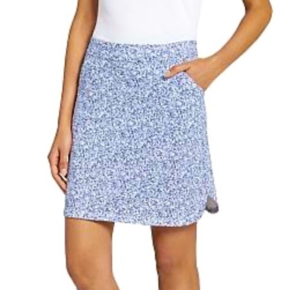 Peter Millar Alice Petal Hem Golf Skort Athletic Tennis Skirt Size Small